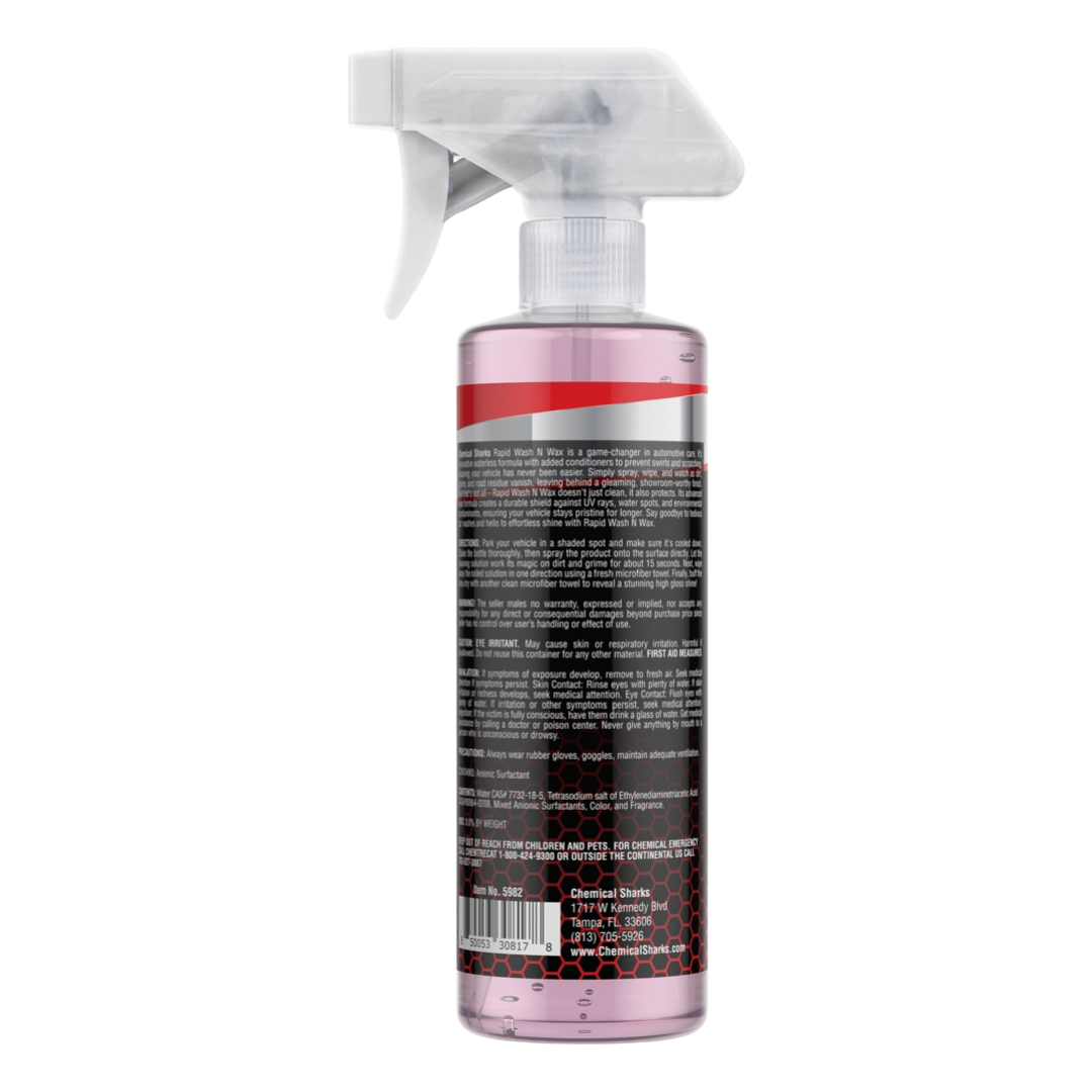 Rapid Wash N Wax (Waterless)